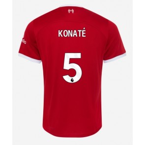 Liverpool Ibrahima Konate #5 Domaci Dres 2023-24 Kratak Rukavima